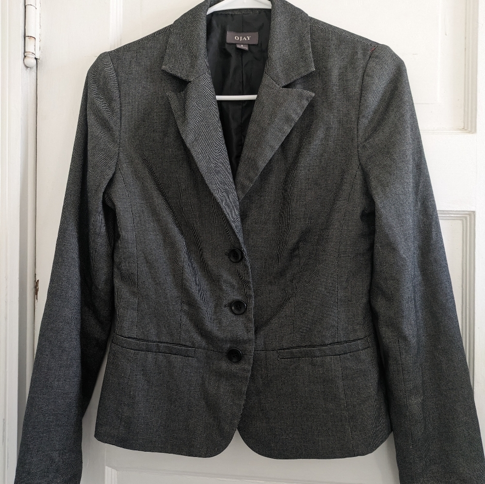 Ojay Dark Grey Blazer